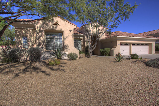 This is a beautiful North Scottsdale home for sale in the gated Shea Homes built community of Carino Canyon within the 85259 zip code.