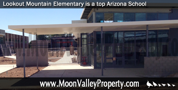 Lookout Mountain Elementary in Moon Valley is a top Arizona school and has been completely remodeled.