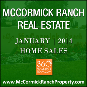 Sold patio homes, condos, townhomes and detached homes in McCormick Ranch during January 2014.
