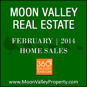 There were 29 Moon Valley homes for sale that closed in February 2014.