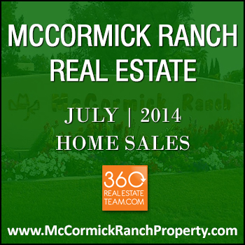 There were 58 homes in McCormick Ranch Scottsdale that sold during July 2014.