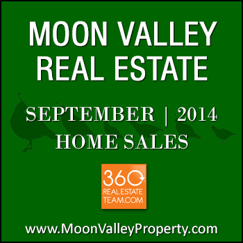 There were 36 homes in Moon Valley that sold during September 2014.