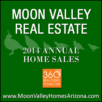 These are the Moon Valley home sales for the year 2014.