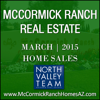 There were 53 March 2015 McCormick Ranch homes sold.