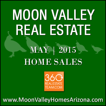 There were 55 May 2015 sold Moon Valley homes which included two Moon Valley townhomes.