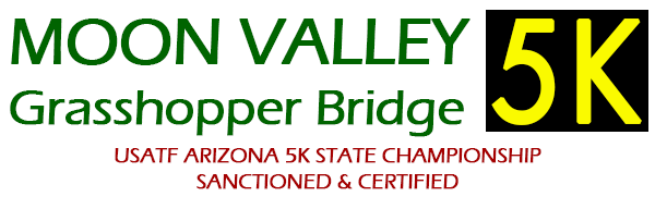 Join the 2015 Moon Valley Grasshopper Bridge 5K run and help raise money for the Phoenix Children's Hospital, the Jaydie Lynn King Foundation and the Foundation for Prader-Willi Research.