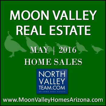 There were 41 May 2016 sold Moon Valley homes which included two Moon Valley condominiums and townhomes.