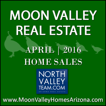There were 58 April 2016 sold Moon Valley homes which included 10 Moon Valley condominiums and townhomes.