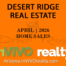 There were 56 April 2026 Desert Ridge homes sold which included Desert Ridge condos, Desert Ridge townhomes and Desert Ridge detached homes.